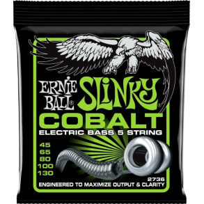 Ernie Ball 2736 5-String Cobalt Slinky